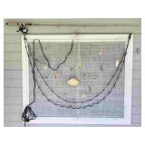 Fishing Pole, Net, Lures, Fishing Themed Decor