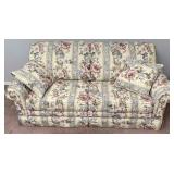 Simmons Floral Print Fabric Hide A Bed Sofa