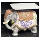 Ceramic Elephant Decorative Table Base / Decor