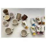 Ceramic Mugs, Vintage Ceramic Soup Bowls