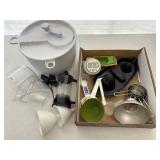 Measure Cups, Spoons, Timer, French Press +