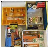 Fishing Lures, Fishing Line, Tackle Box