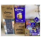 55 Boxes Of Kleenex & Facial Tissue