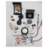 Rings, Gemstones, Coins, Watch, Cufflinks