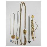 8pc Goldfilled Necklaces, 5pc Pendants