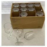 12pc World Market Brand Wine Glasses