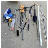 Electric Steamer, Plumbing Snake, Gutter Sprayer +