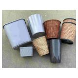 Trash Cans, Trash Barrels And Baskets