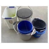 Buckets And Trashcan