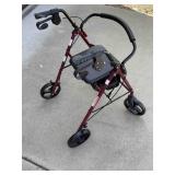 Guardian Non-folding Rolling Walker W/ Brakes