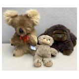 Stuffed & Plush Animals: Koala Bear, Gorilla, Bear