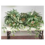 3pc Artificial Foliage In Baskets
