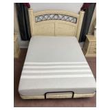 Queen Size Adjustable Height Foam Mattress Bed