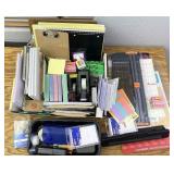 Office Supplies: Post-it Notes, Steno Pads, Tape