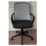 Rolling Cushioned Mesh Fabric Office Chair