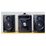 Sharp AMFM shelf stereo system w/ CD changer