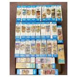 33 boxes of 1000 piece puzzles