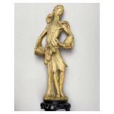 Chinese Fisherman Figurine Statuette