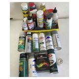 Spray Paint, Lubricants, Polish, Lamp Oil