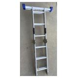 12' Aluminum Convertible Work Ladder