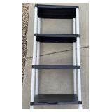 4 Shelf Plastic Shelving Unit