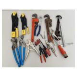 Wrenches, Pliers, Pipe Cutter, Screwdrivers