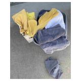 Tub Of Assorted Rags And Towels, Various Sizes