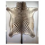 Genuine Burchell's African Plains Zebra Hide Rug