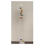 2 Foot Tall Galileo Liquid Suspension Thermometer