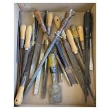 Rasps, Files, Awl, Chisels