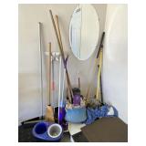 Floor Care: Brooms, Mops, Squeegee Buckets +