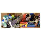 Air Freshener, Cleaning Chemicals, Squeegee +