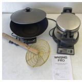 Electric Walk, Waring Single Waffle Iron
