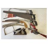 Hand Saws, Hand Drill, Planer
