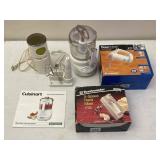 2pc Hand Mixers, Cuisinart Mini Prep Plus