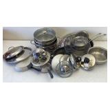 Assorted Pots And Pans