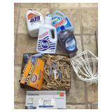 Clothes Pens, Rota Steam Iron, Cleaning Chemicals