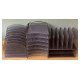 Black Mesh Wire Organizers