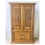 2 Door, 4 Drawer Adjustable Shelf Dresser Wardrobe