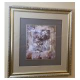 30' X 32'framed Print: Mother And Child