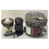Electric Juicer, Can Opener, Roto Fryer