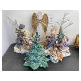 Christmas Decorations, Ceramic Lighted Tree