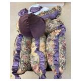 King Size Shams, Pillows, Comforter, Accent Pillow