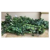 5pc Artificial Foliage Plants In Basket, Pot