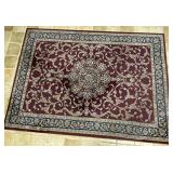Large 8' X 10' Patterned Area Rug