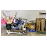 Painting Supplies: Brushes, Mixers, Masking Paper