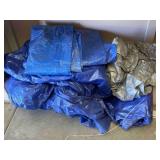 Assorted Tarps  Various Sizes