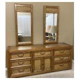 2 Mirrored Dresser By Burlington
