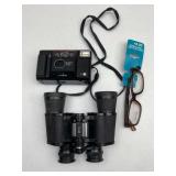 7 X 35 Binoculars, Yashica 35 Mm Camera