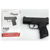 Sig Sauer P365 9mm Semi Automatic Handgun